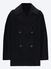 Veste en laine en double surdimensionnée ref: