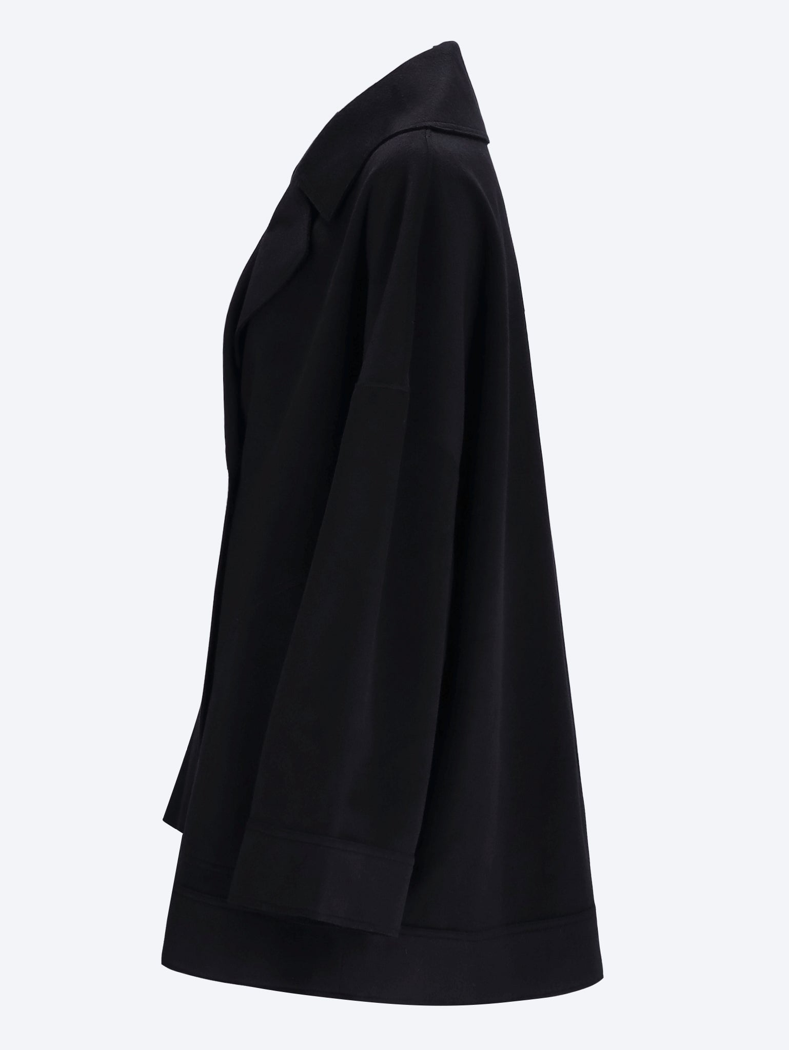 Veste en laine en double surdimensionnée 2