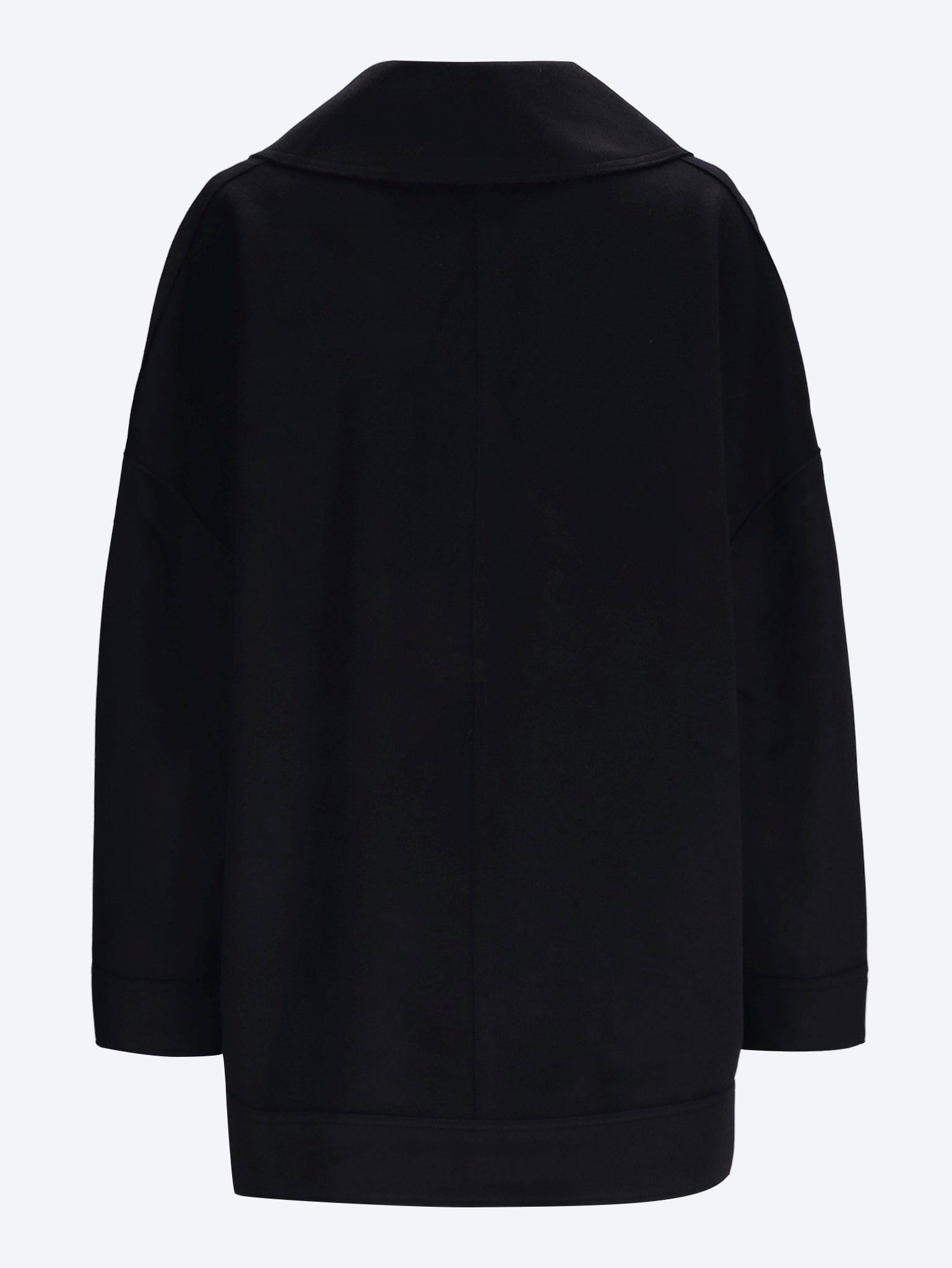 Veste en laine en double surdimensionnée 3