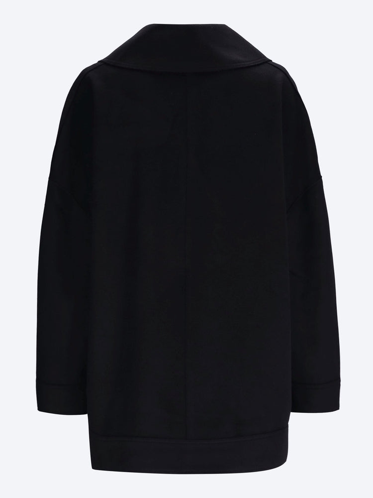 Veste en laine en double surdimensionnée 3
