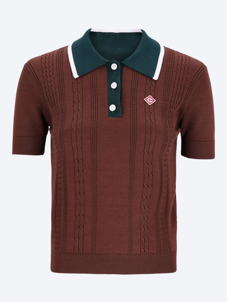 Oversized mini cable polo 1