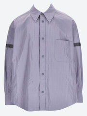 Oversized snap front shirt jacket ref: