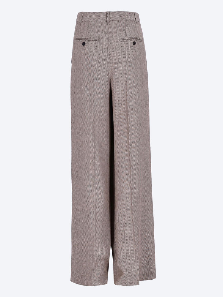Pants summer linen chevron 3