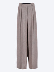 Pants summer linen chevron ref: