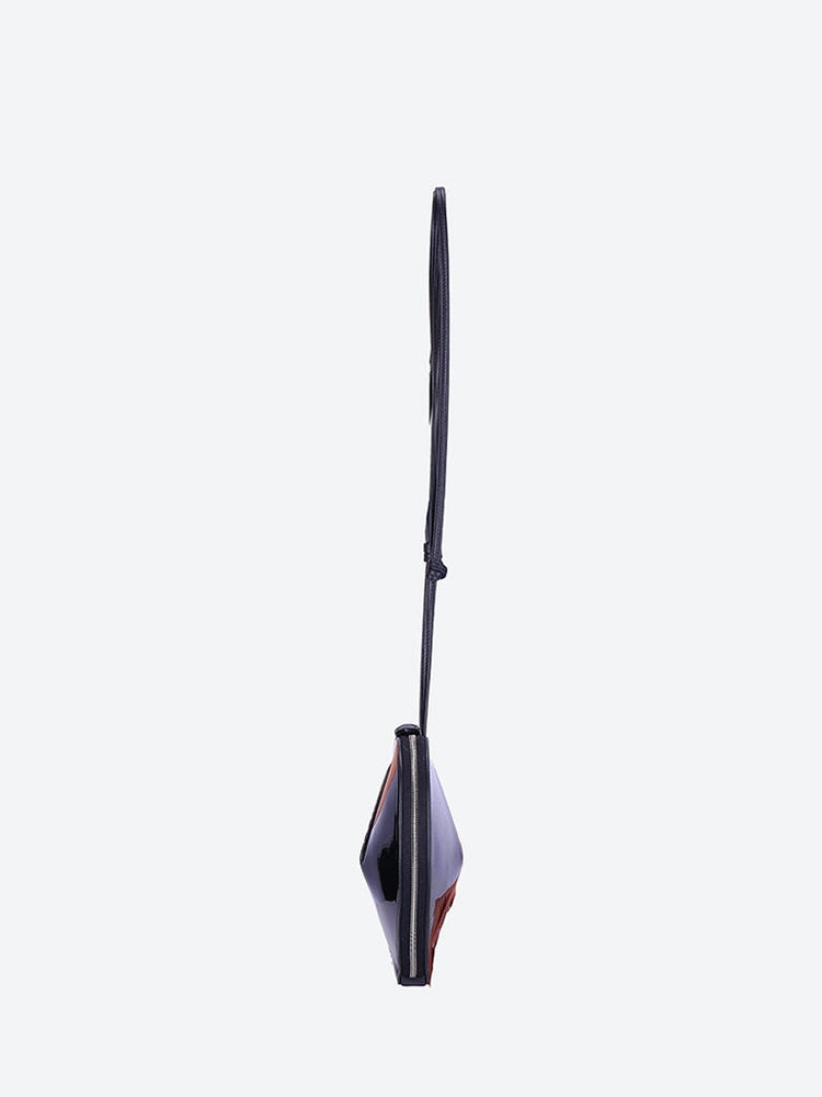 Patent leather le cœur shoulder bag 3