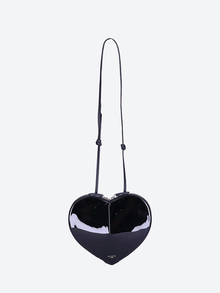 Patent leather le cœur shoulder bag 1