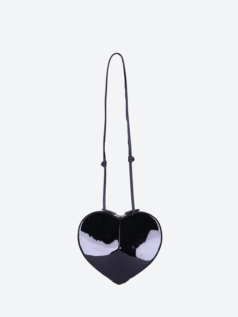 Patent leather le cœur shoulder bag 4