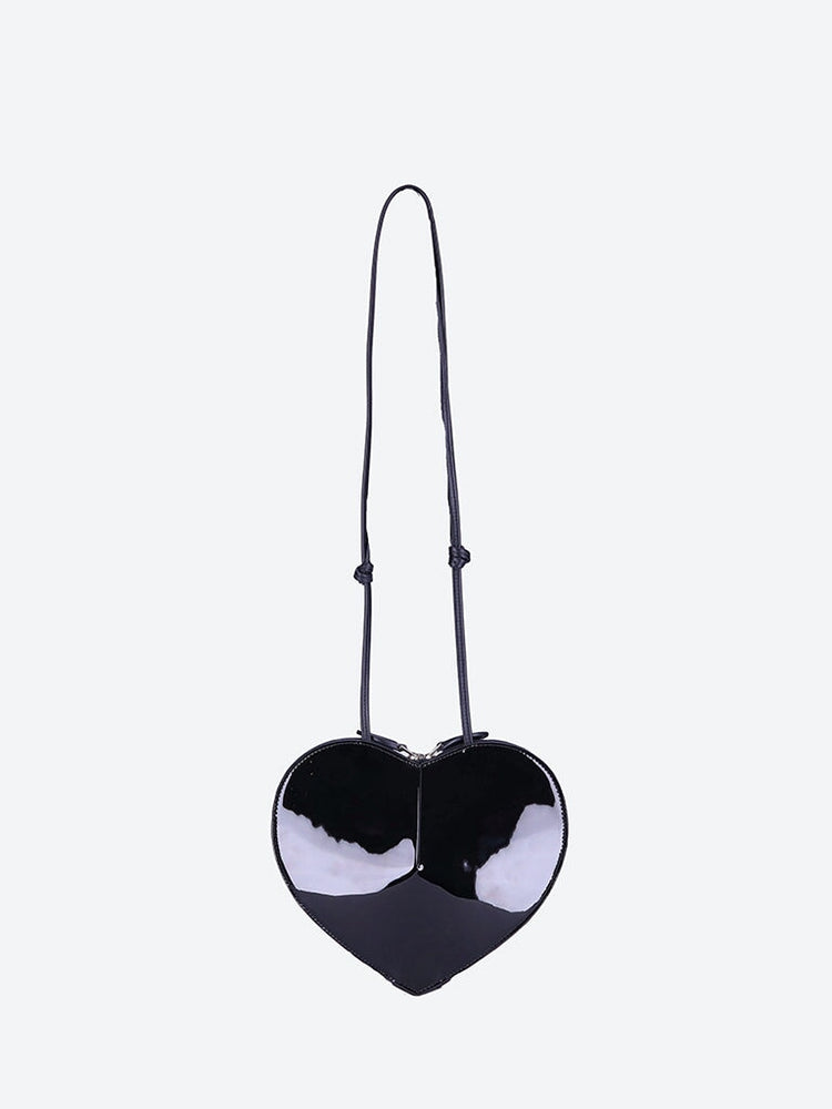 Patent leather le cœur shoulder bag 4