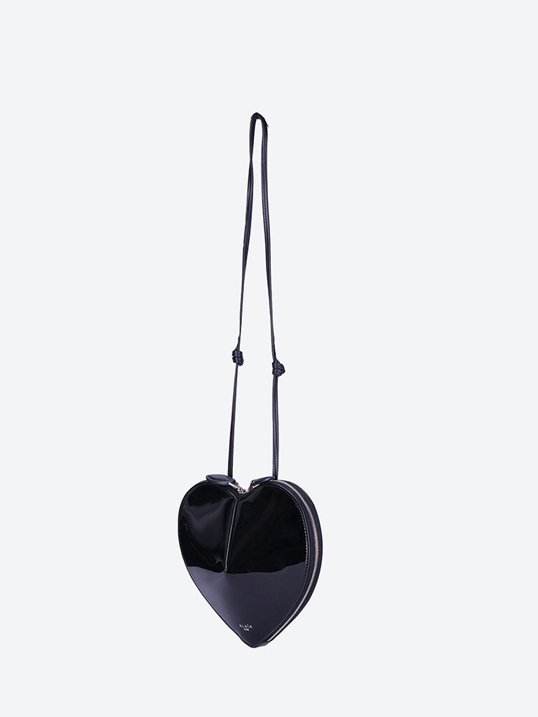 Patent leather le cœur shoulder bag 2