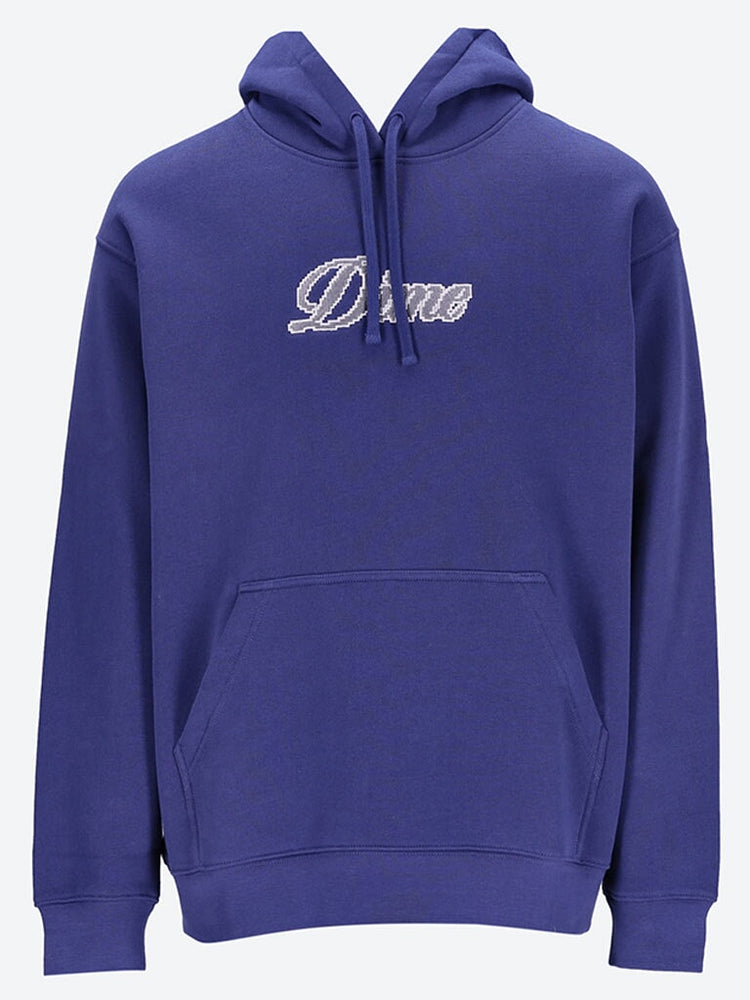 Pixel Cursive Sweat à capuche 1