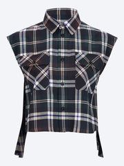Plaid print shirt ref: