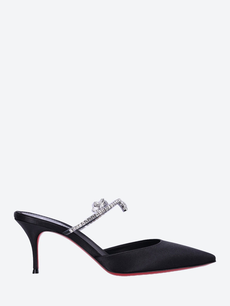 Louboutin on sale satin pumps