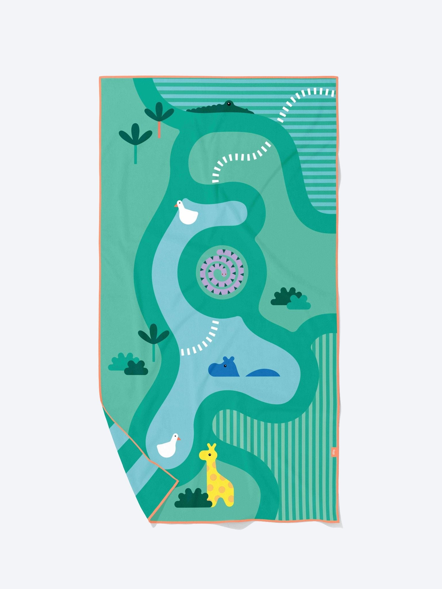 Play Towel L 180X100 Cm Safari 1