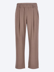 Pleated twill pants ref: