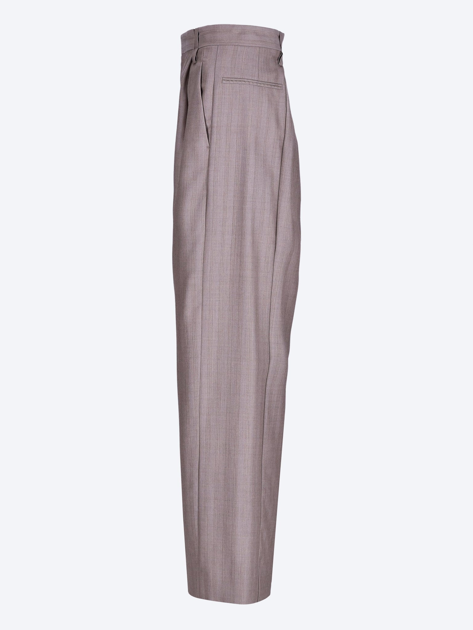 Pleated waist pants 2