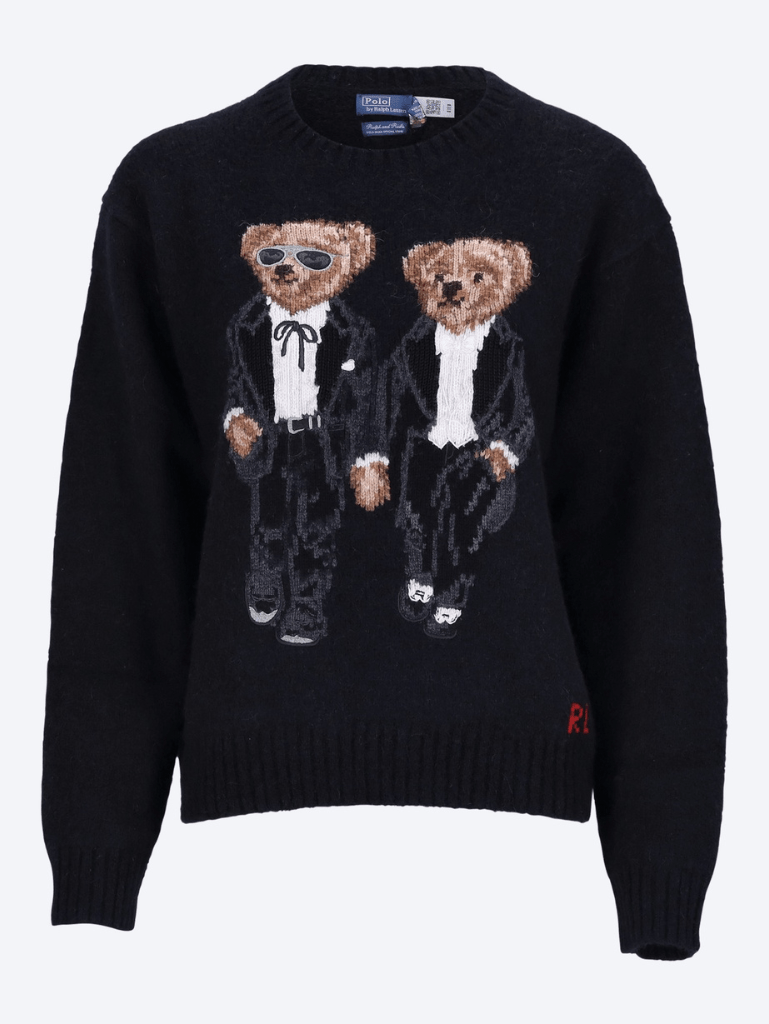 Polo bear crewneck sweater 1