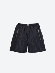 Technical silk shorts with printed logo ref: