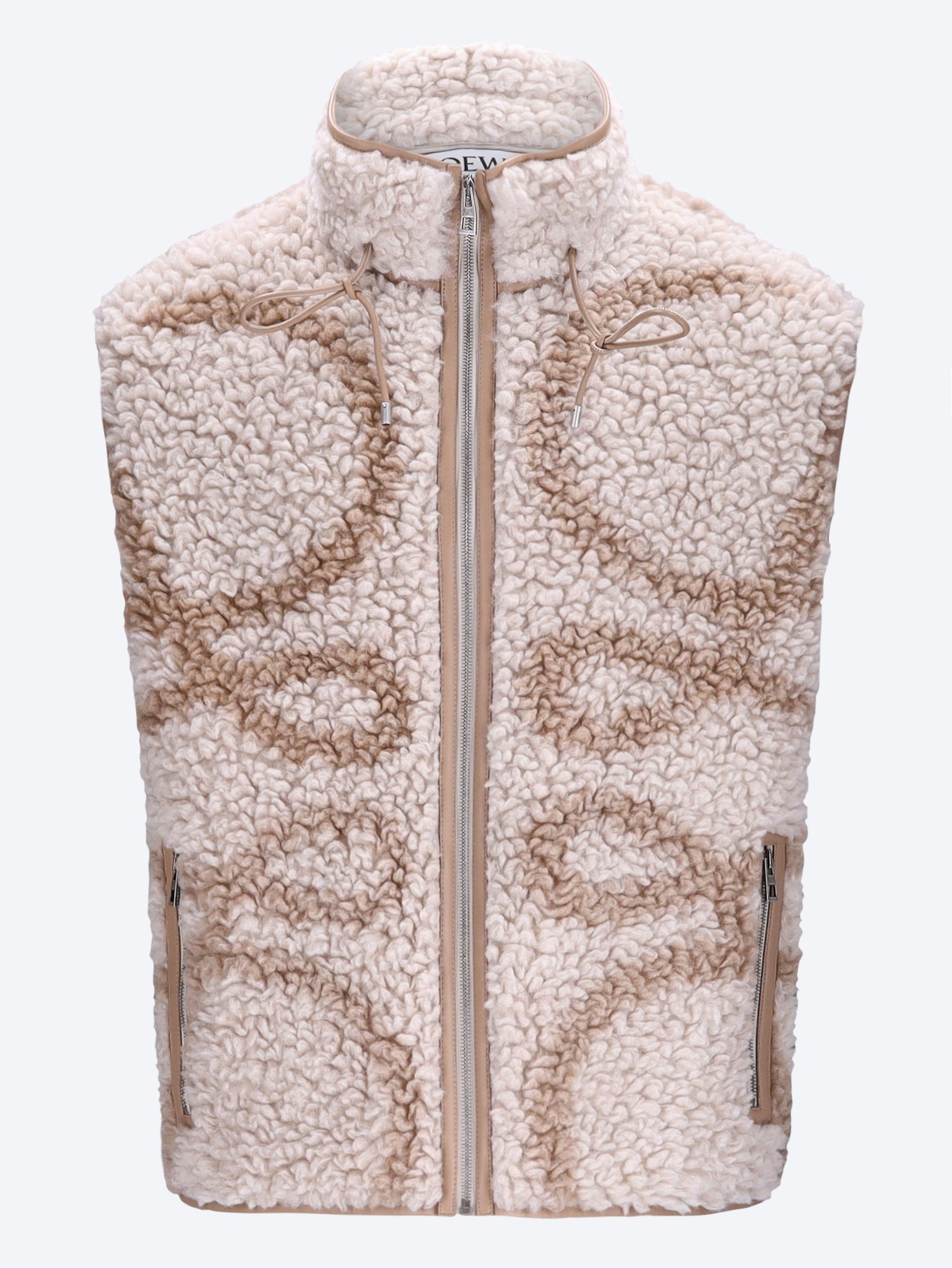Polyester wool acrylic vest 1