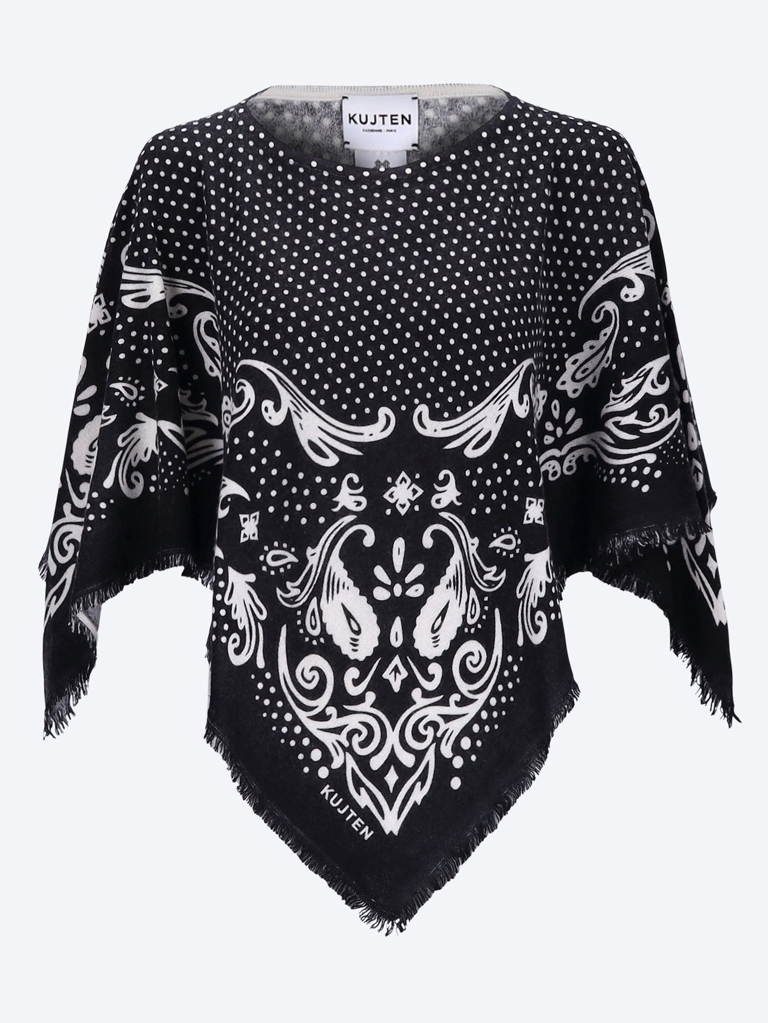 Ponchona dot poncho 1