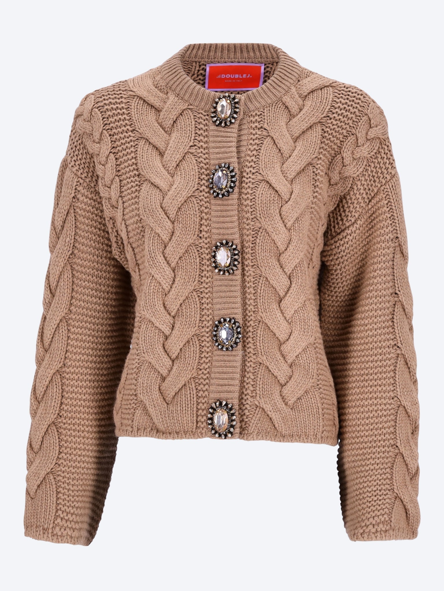 Portrait solid cardigan 1