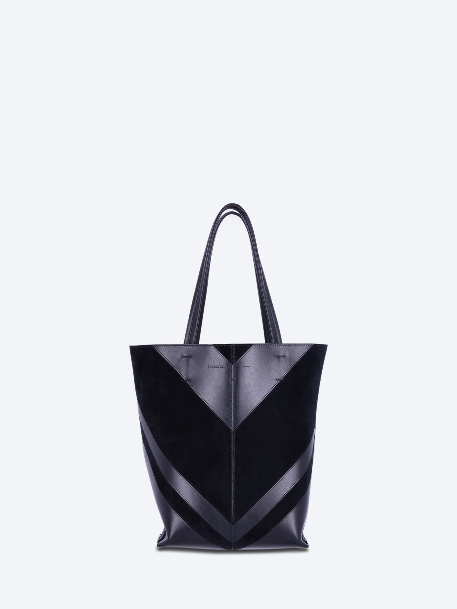 Pot leather cabas 1