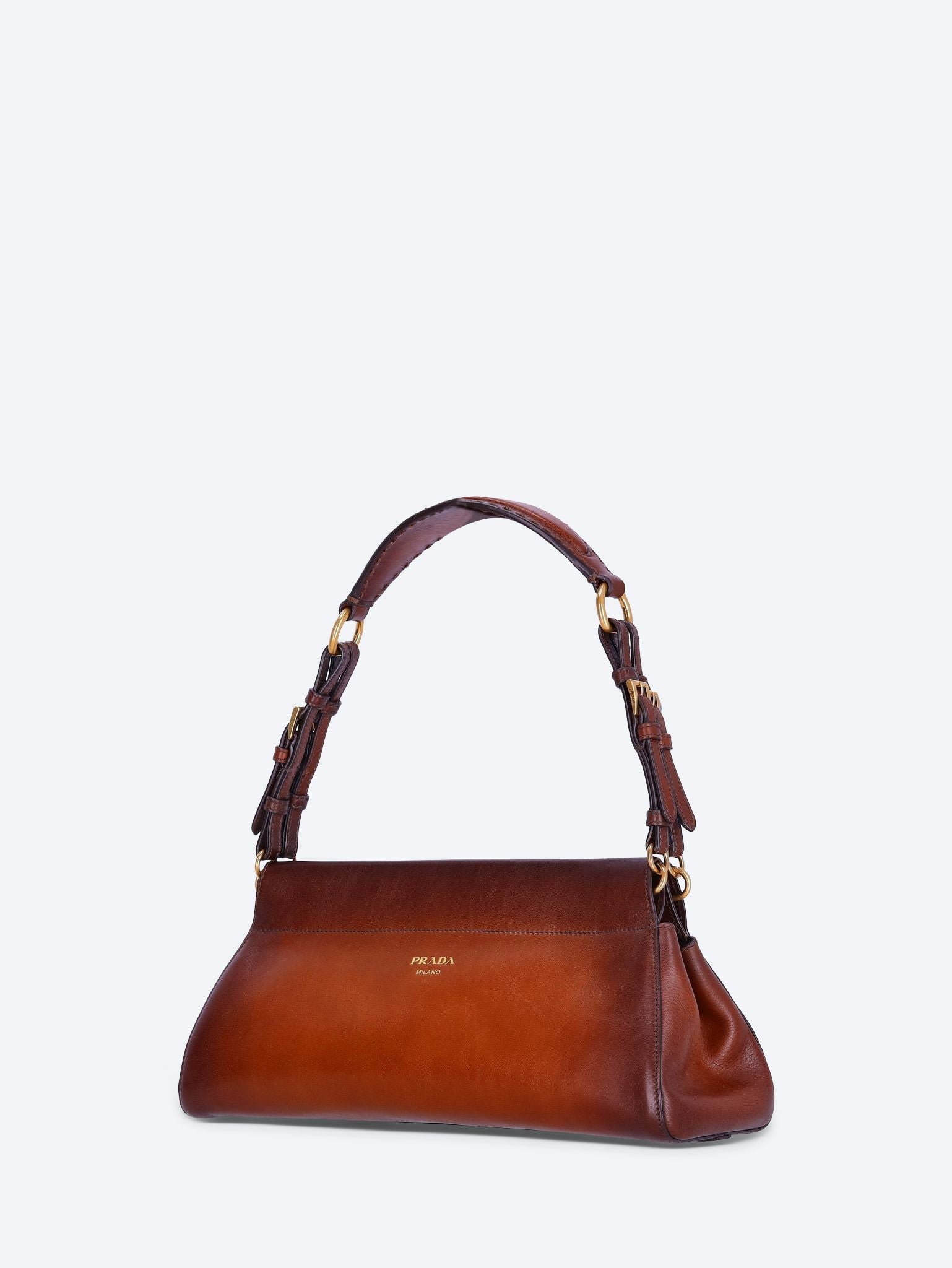 Prada enchaine medium leather handbag 2