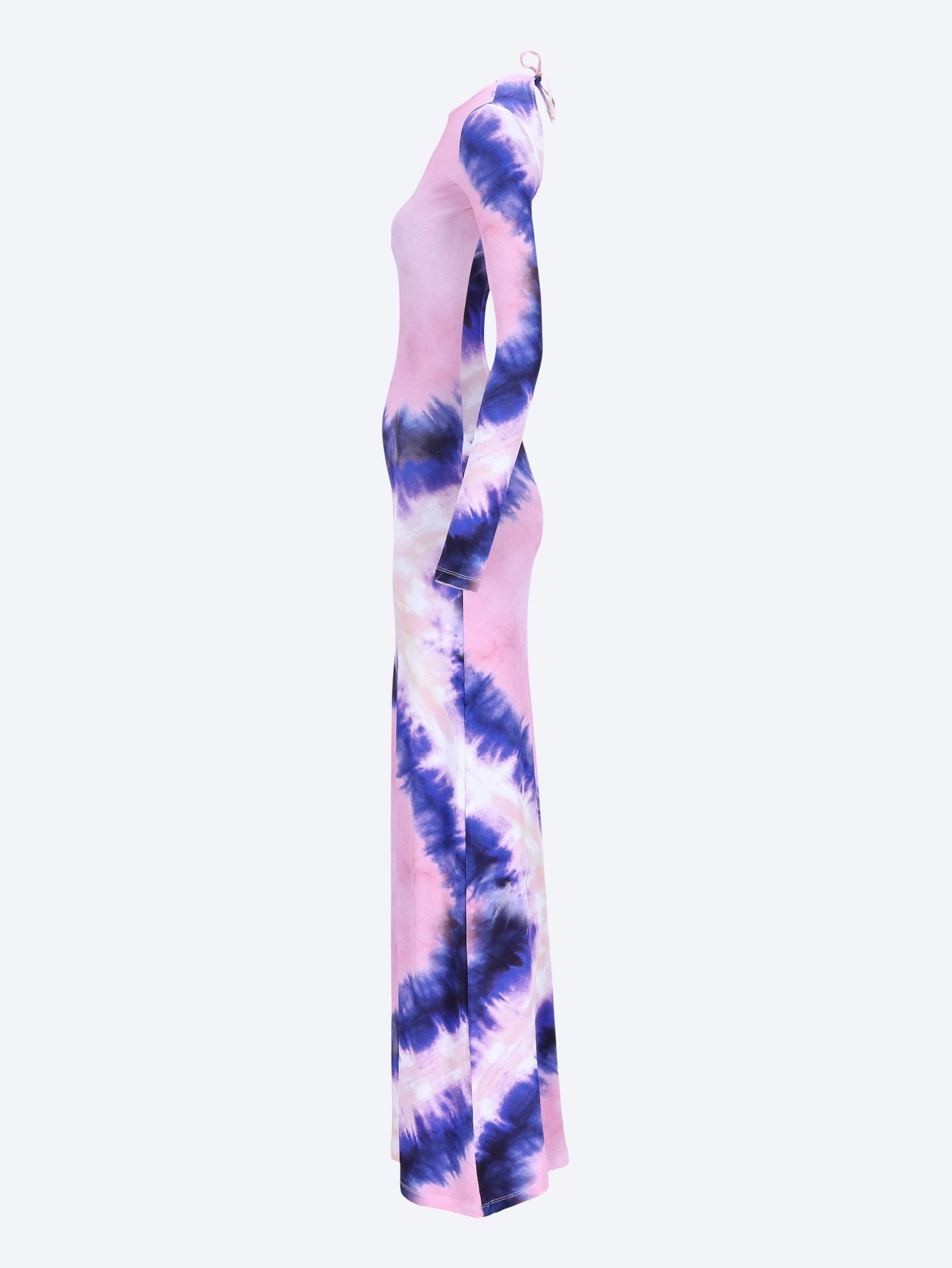 Printed maiorca jersey backless dress 2