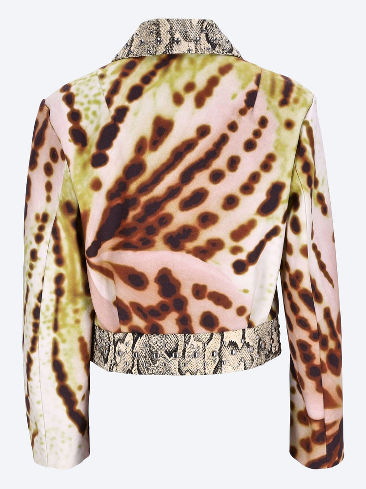 Printed short jacket 3