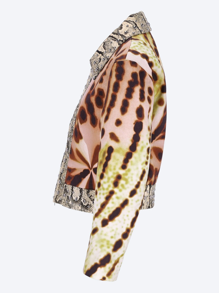 Printed short jacket 2