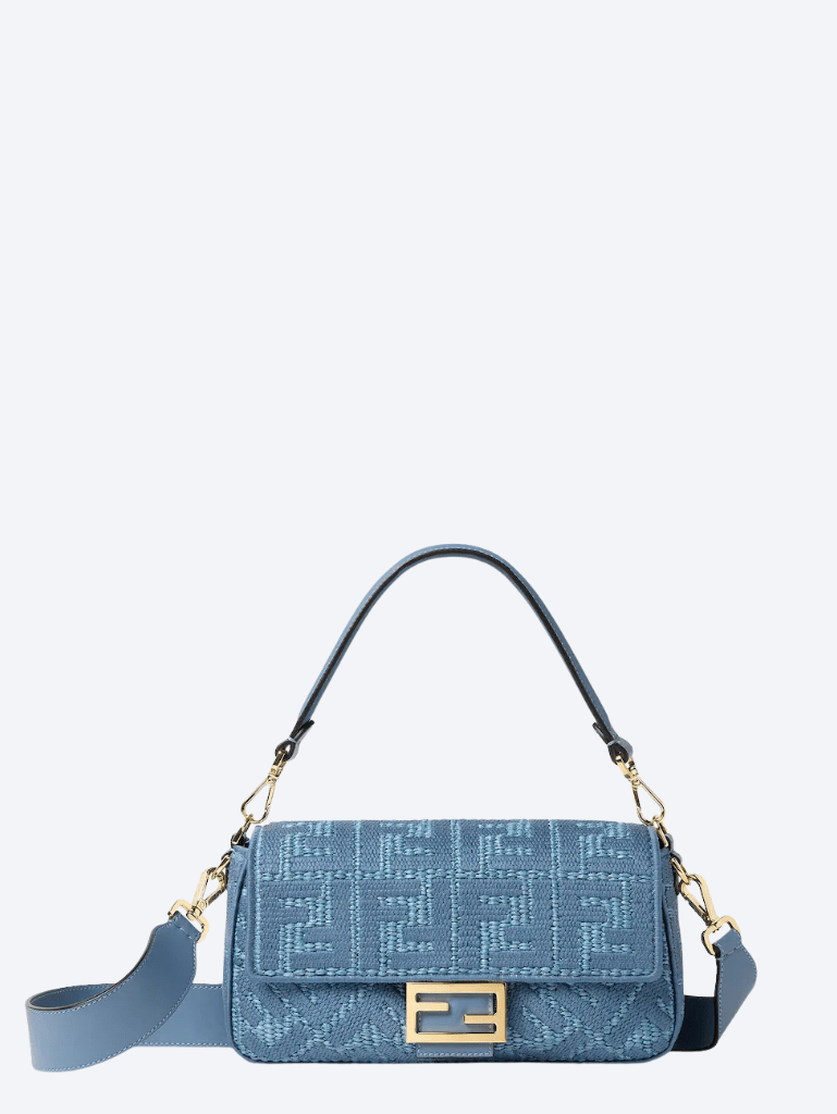 Raffia-Baguette-Tasche 1