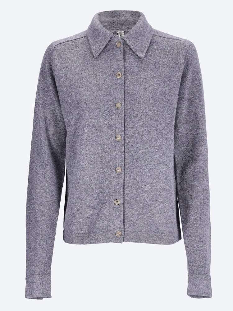 Cardigan en cachemire à manches à manches 1