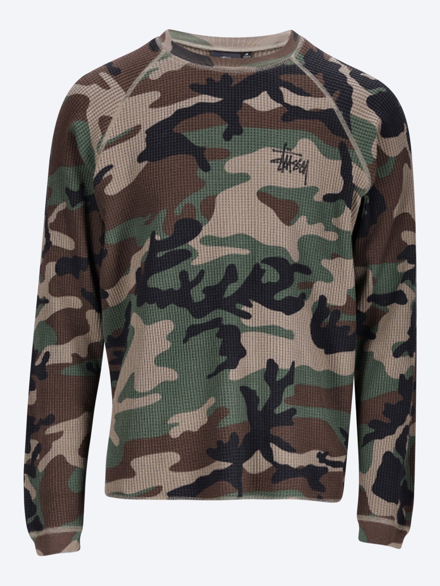 Raglan thermal basic stock sweater 1