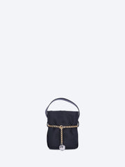 Re-nylon leather mini bucket bag ref: