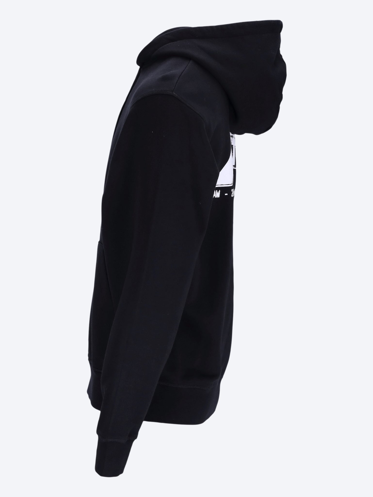 Kapuzenpullover mit Quittungsaufdruck auf der Rückseite 2