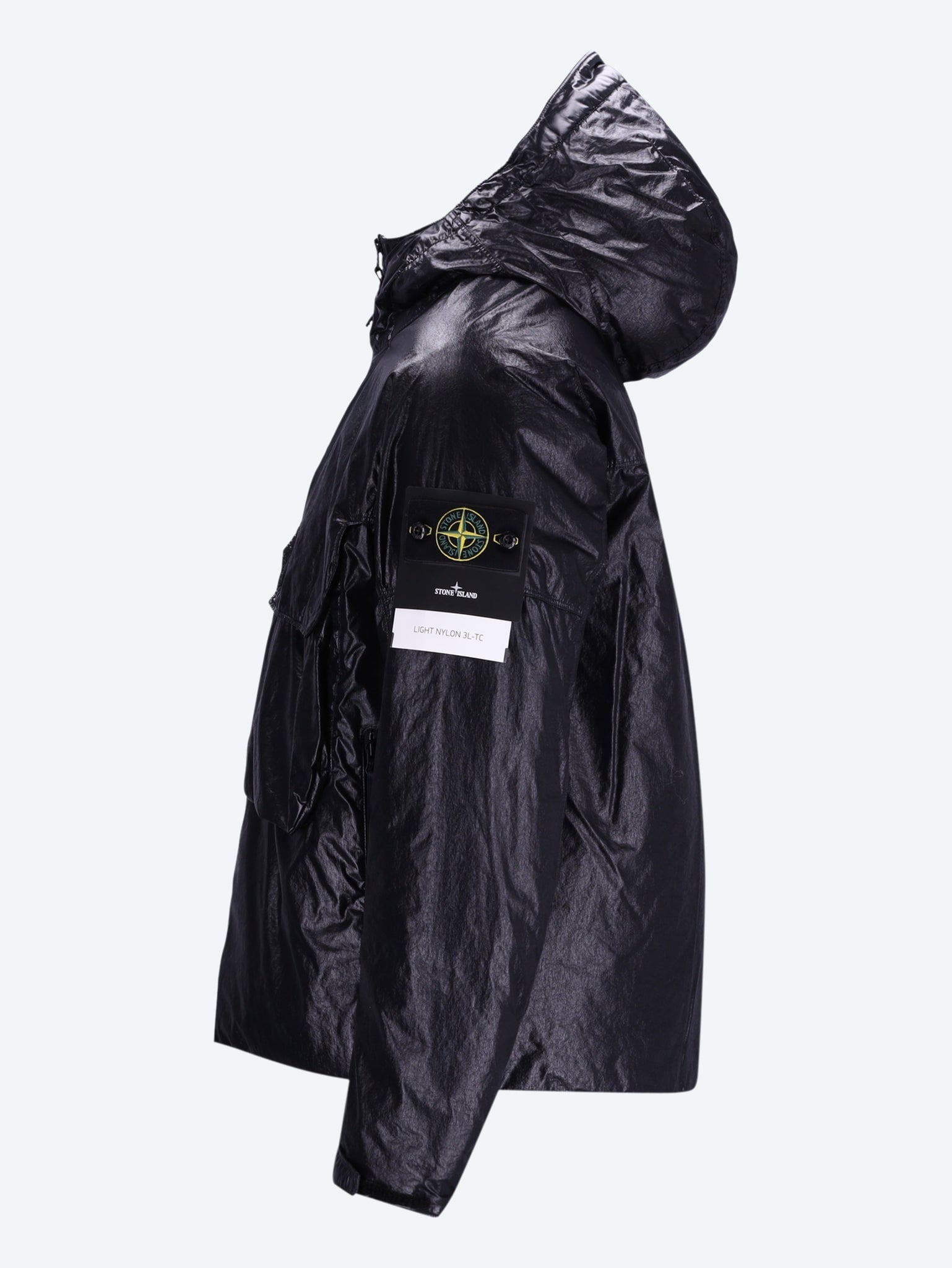 Recycelter, stückgefärbter kurzer Parka 2