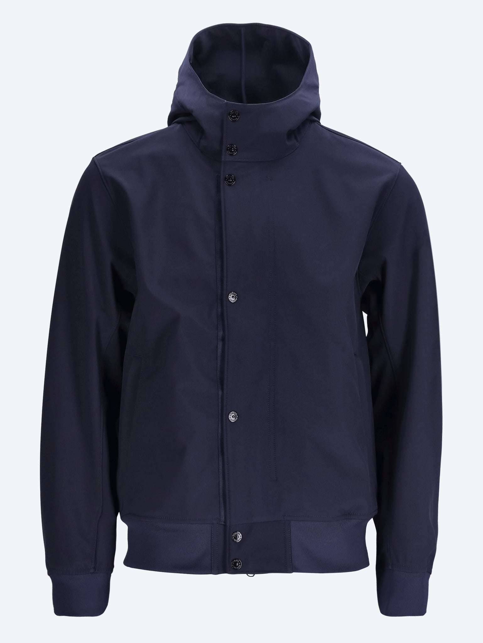 Recycled polyester short parka 1