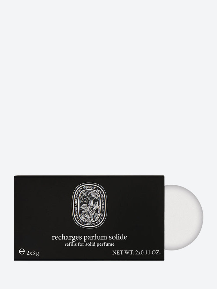 Recharge x2 parfum solide eau rose 1
