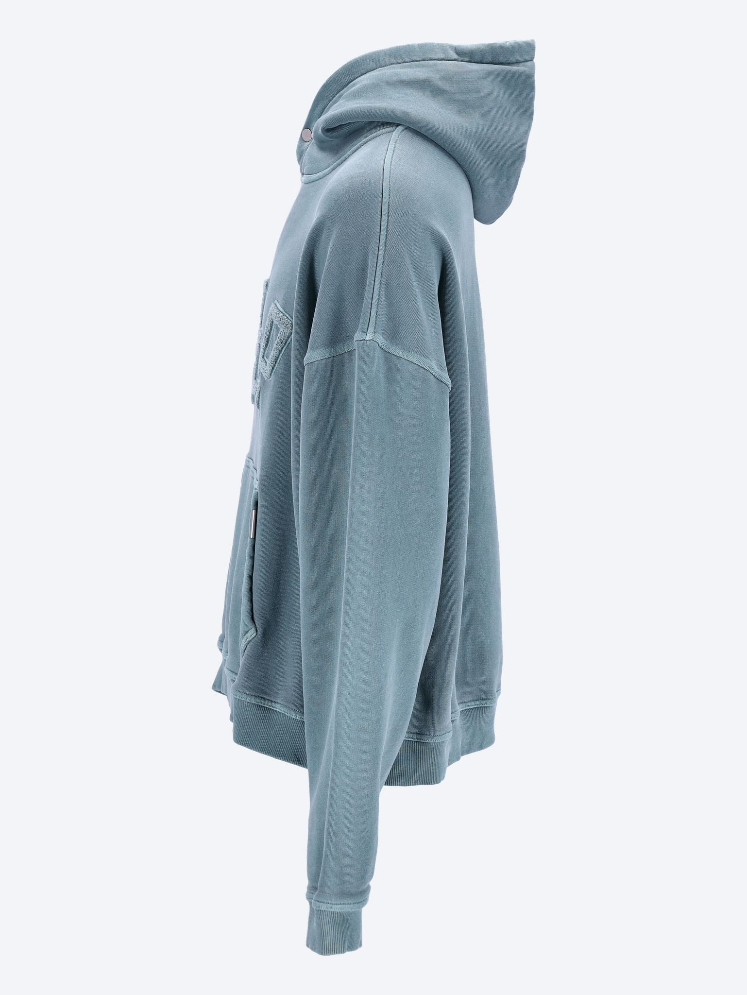 Rep applique hoodie sweatshirt 2