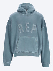 Rep applique hoodie sweatshirt ref: