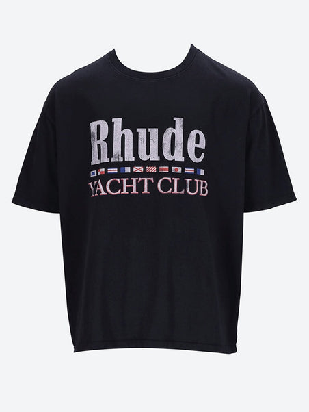 Rhude flag short sleeve t-shirt