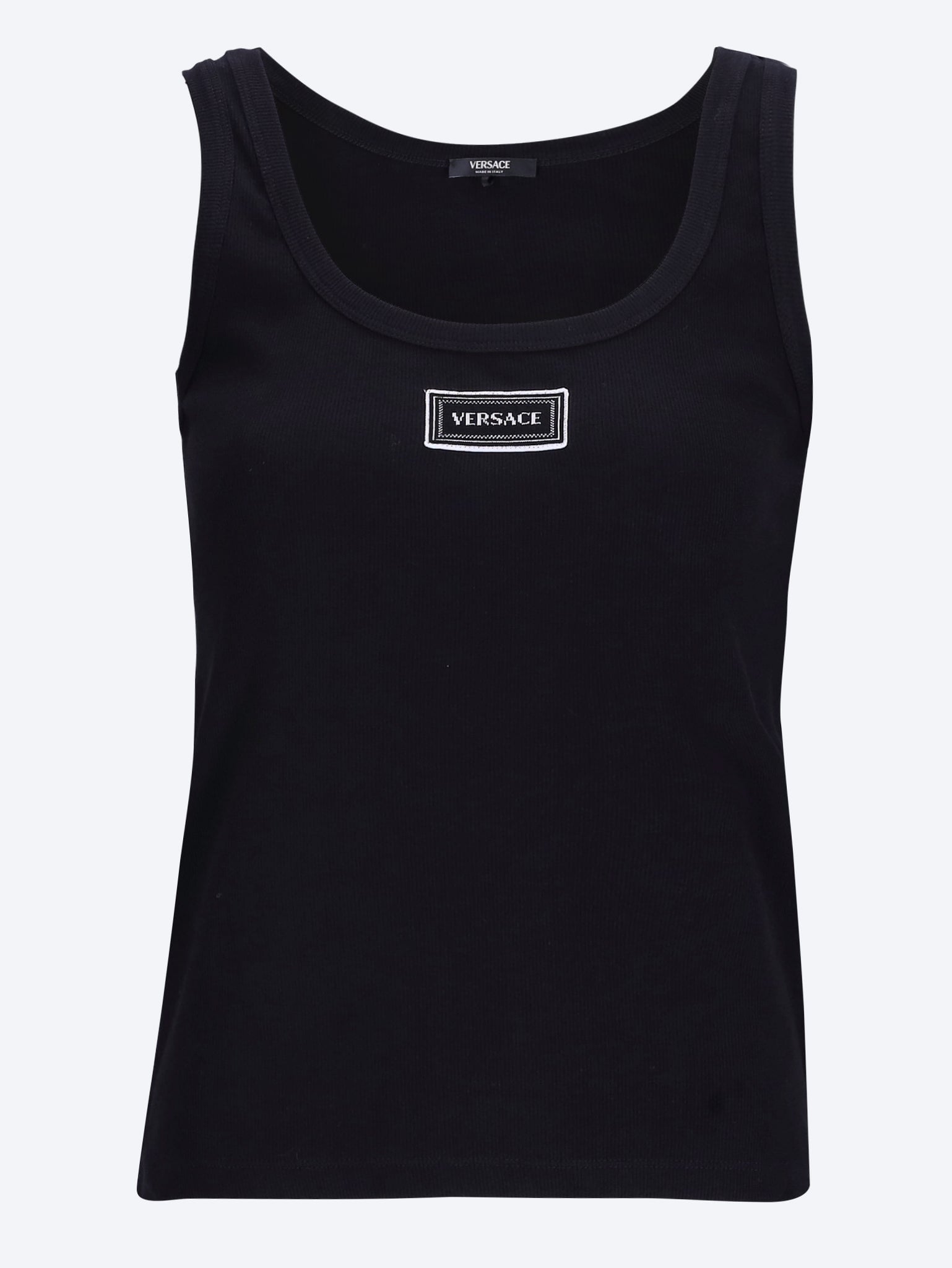 Rib stretch tank top 1