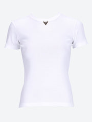 Ribbed cotton knitted t-shirt ref:
