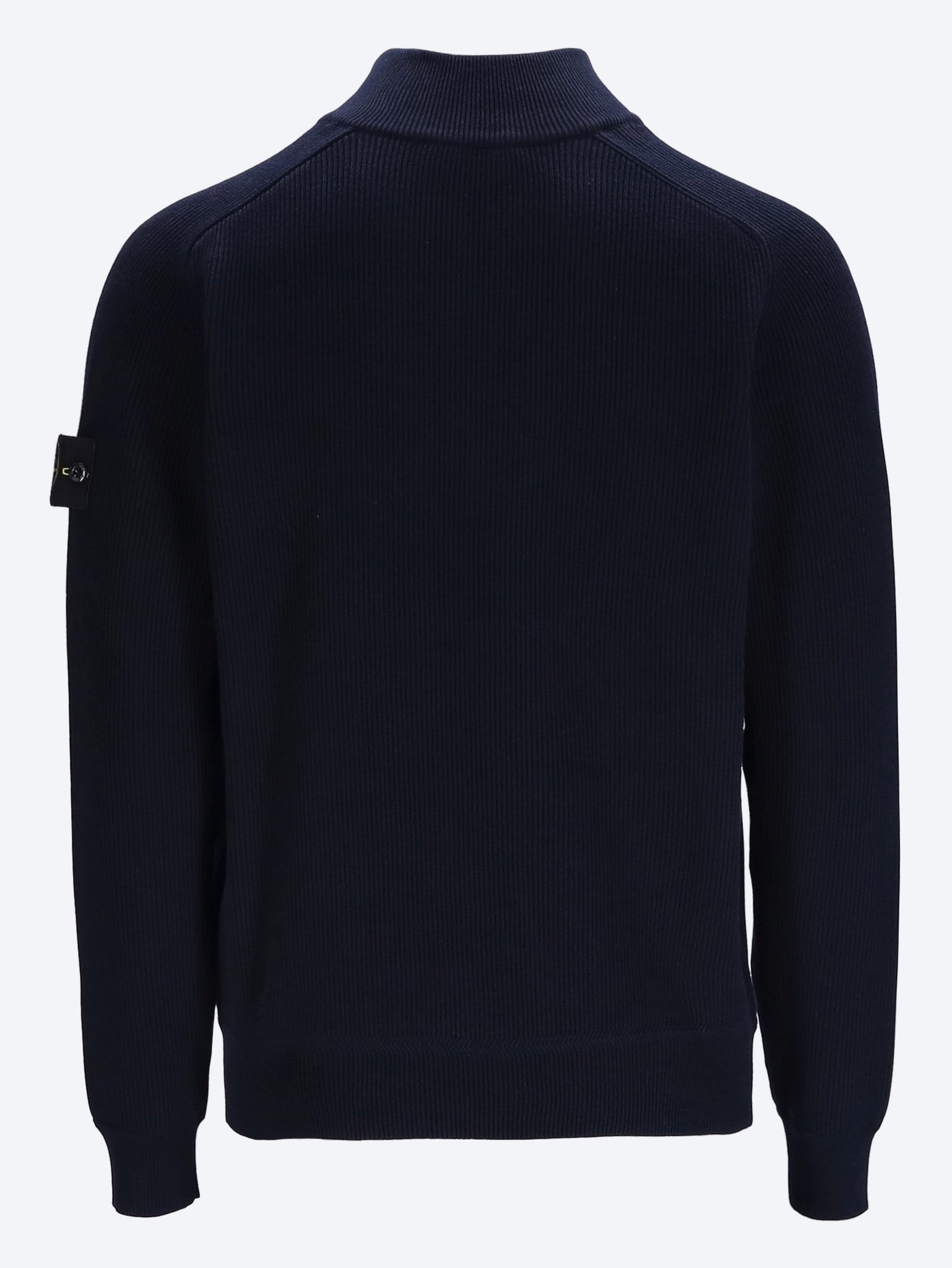 Ribbed soft organic cotton long sleeve polo 3