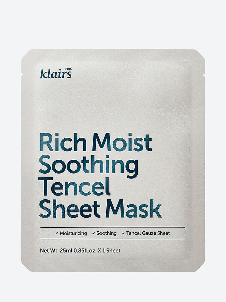 Rich moist soothing tencel sheet mask 25ml 1