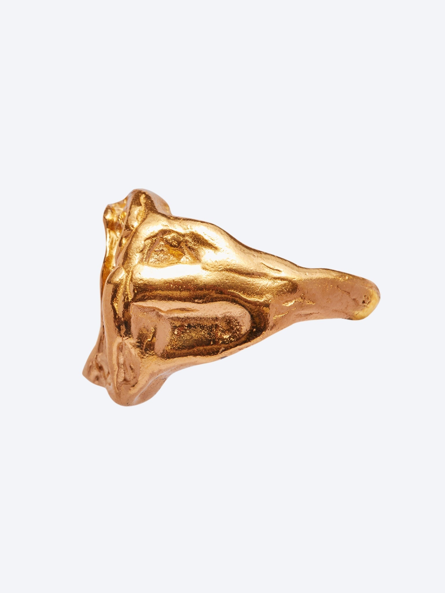 Ring lago gold aquamarine 2
