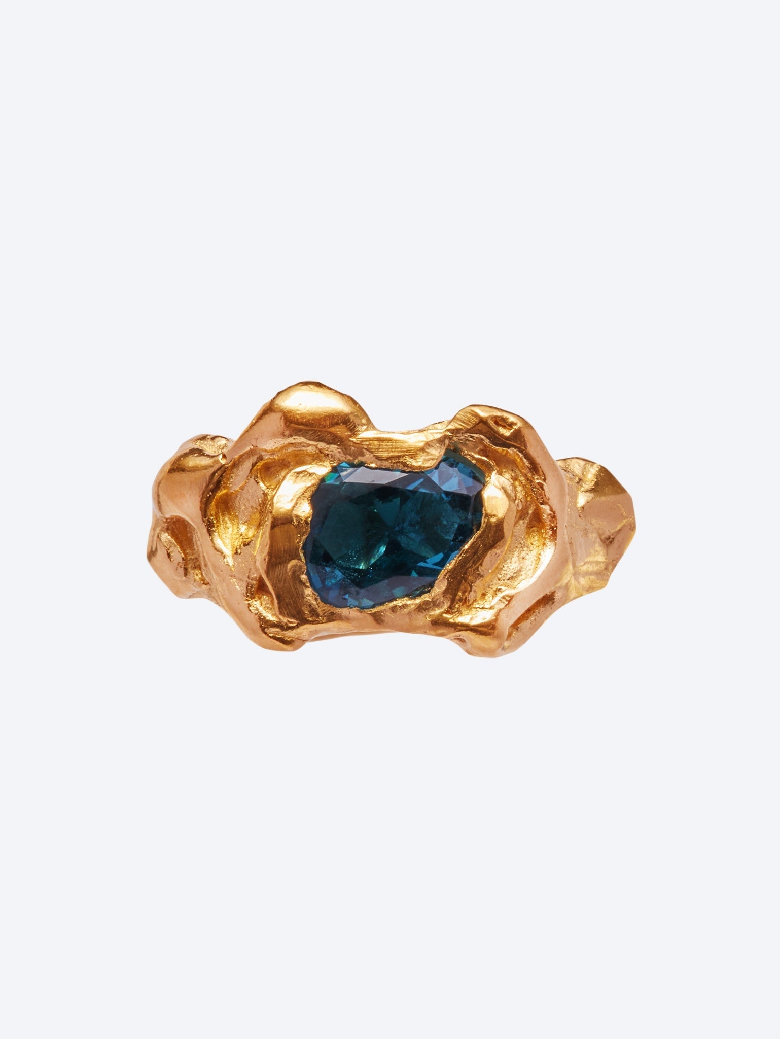Ring ola blue gold blue topaz 1