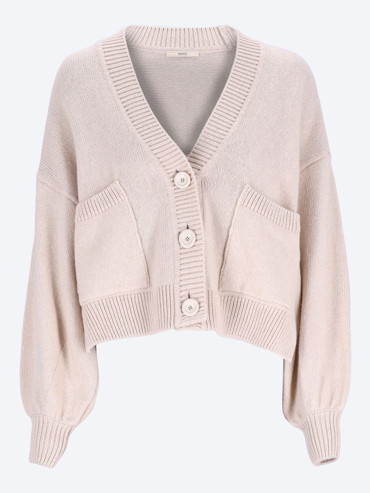 Rossato cropped cardigan sweater 1
