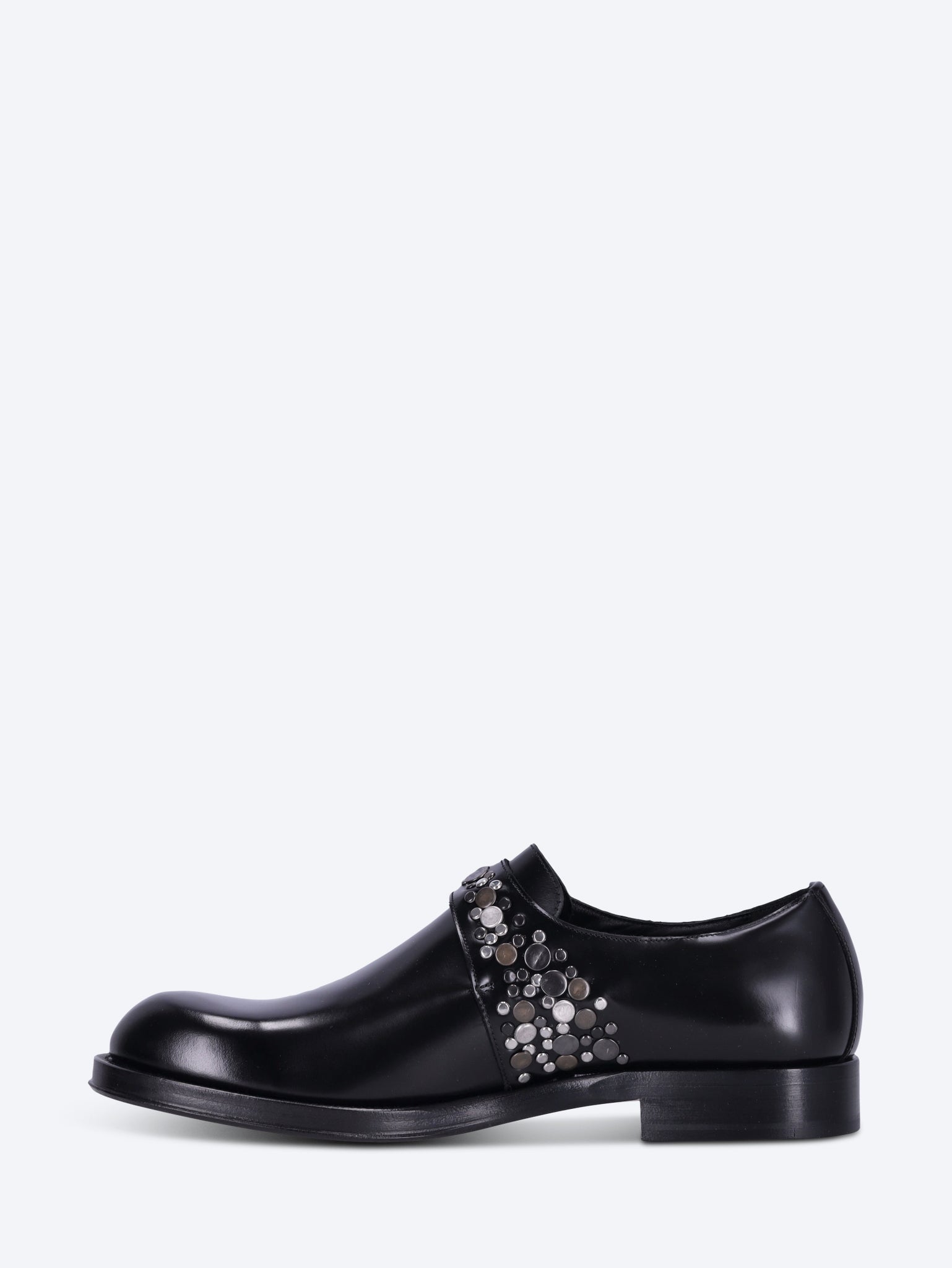 Round toe studded monk 4