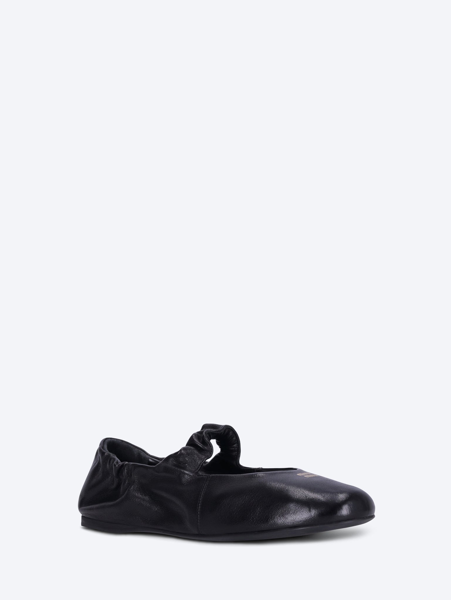 Ballerines en cuir nappa ruchés 2