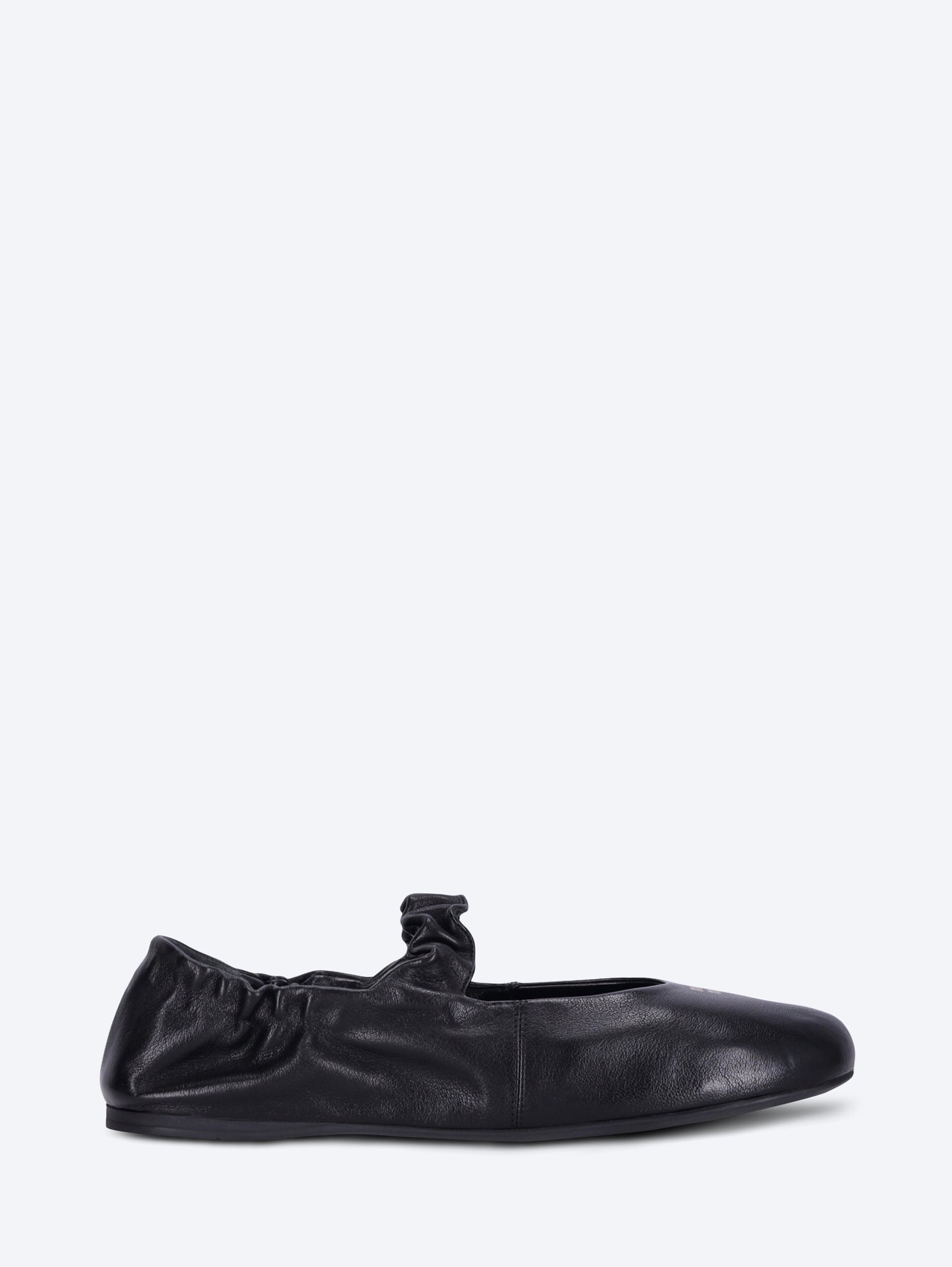 Ballerines en cuir nappa ruchés 1